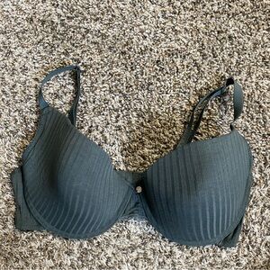 Laura Ashley Bra Women’s 38DD Gray Green Color Style 8403-16 Padded